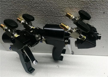 Double petite taille de pistolet de pulvérisation de Polyurea de piston avec la valve de commutateur manuel